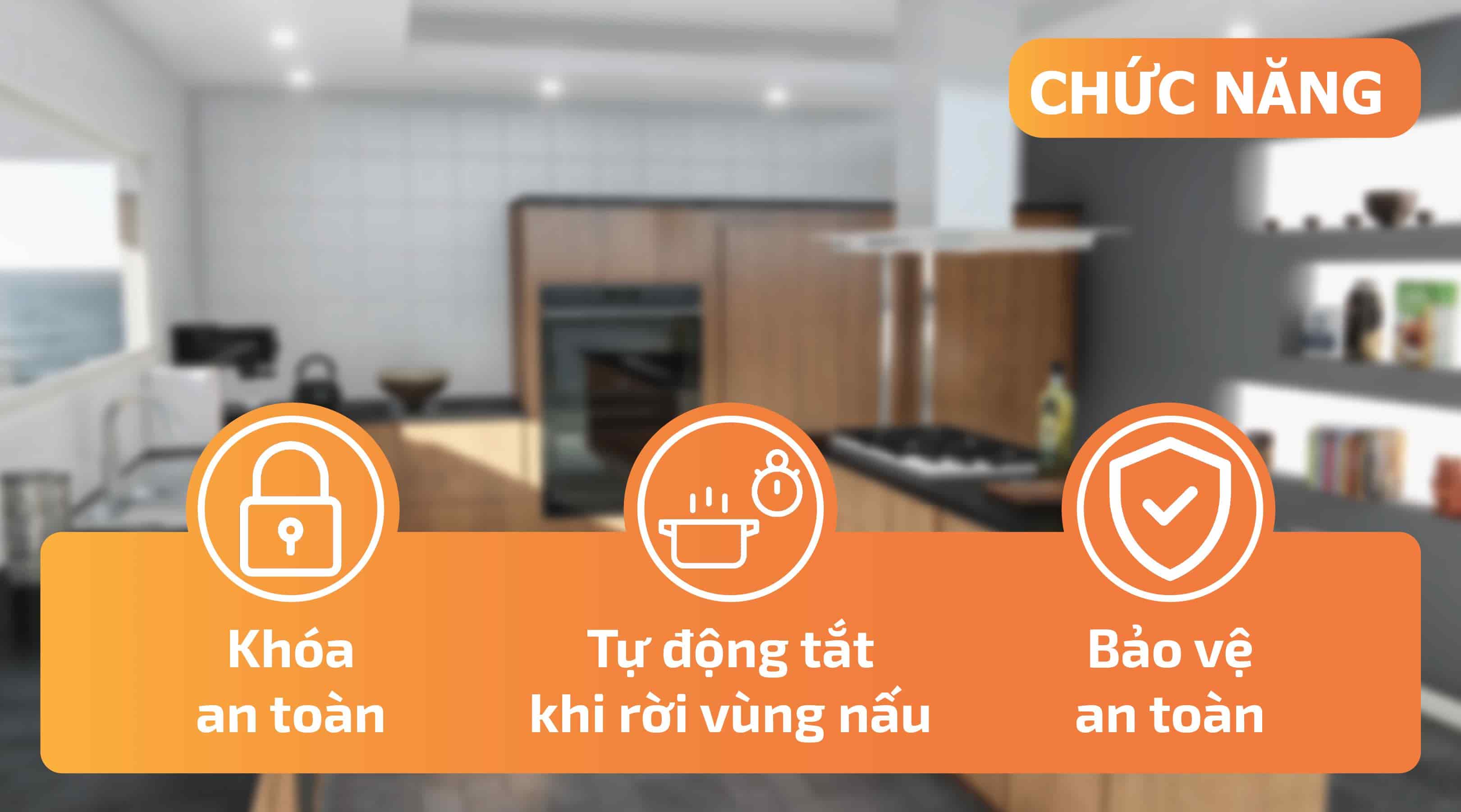 Chức năng bếp từ Malloca MH-03IS